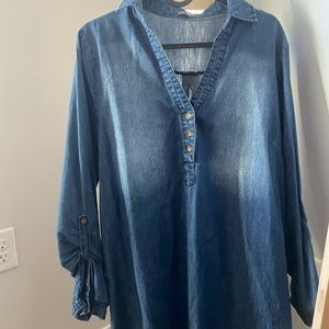 Denim dress